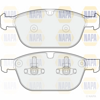 Brake Pad Set, disc brake (NBP1117)