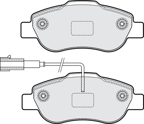 Brake Pad Set, disc brake (PBP7969)