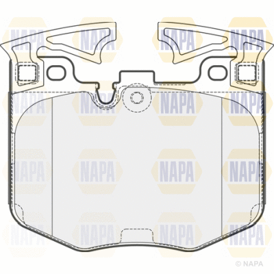 Brake Pad Set, disc brake (PBP7705)