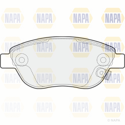 Brake Pad Set, disc brake (PBP7081)