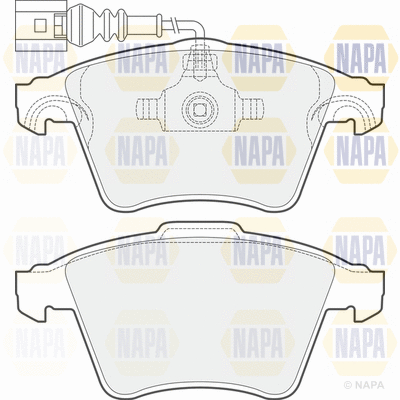 Brake Pad Set, disc brake (PBP7577)