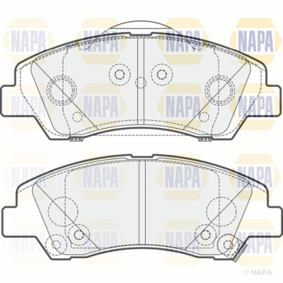 Brake Pad Set, disc brake (PBP7542)