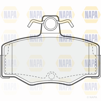 Brake Pad Set, disc brake (PBP7487)