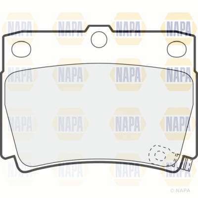 Brake Pad Set, disc brake (PBP7653)