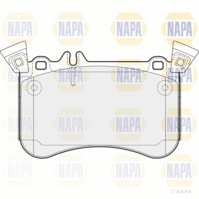 Brake Pad Set, disc brake (PBP7105)