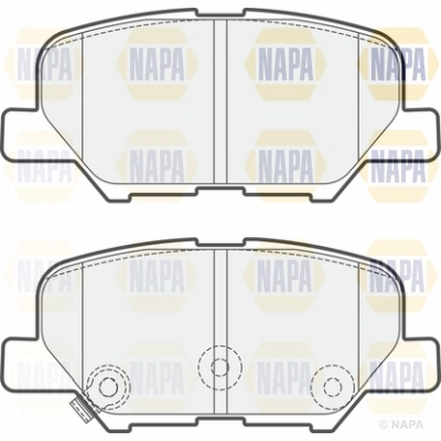 Brake Pad Set, disc brake (NBP1546)