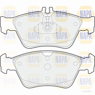 Brake Pad Set, disc brake (PBP7142)