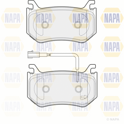 Brake Pad Set, disc brake (PBP7700)