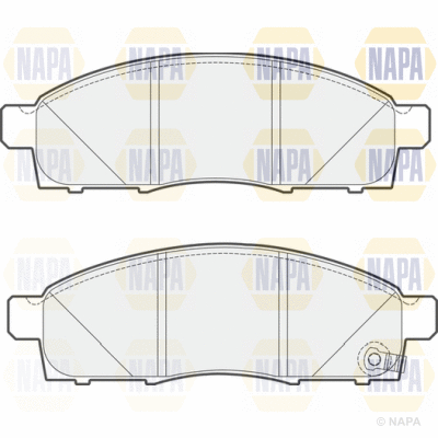 Brake Pad Set, disc brake (PBP7615)