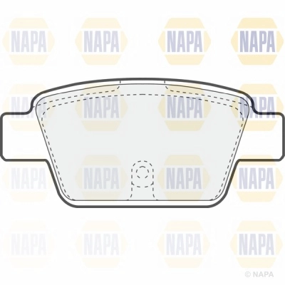 Brake Pad Set, disc brake (NBP1456)