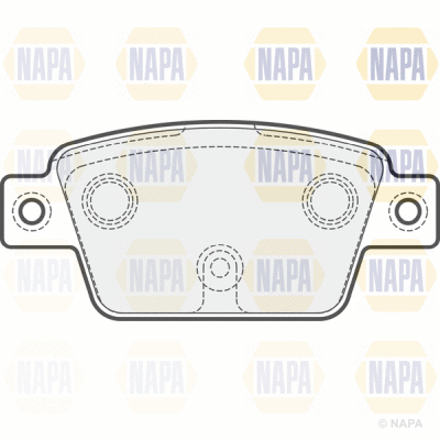 Brake Pad Set, disc brake (PBP7196)