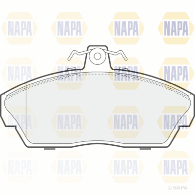 Brake Pad Set, disc brake (PBP7666)