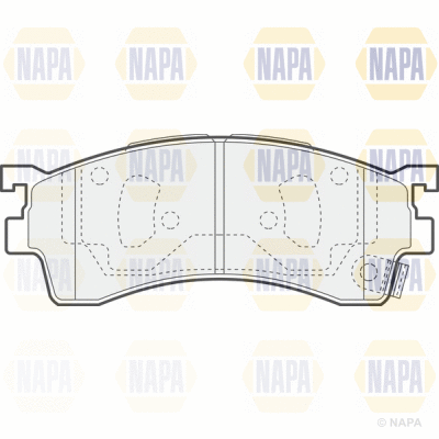 Brake Pad Set, disc brake (PBP7415)