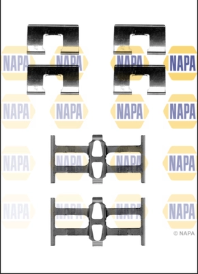 Accessory Kit, disc brake pad (NFK1401)