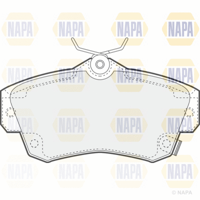 Brake Pad Set, disc brake (PBP7379)