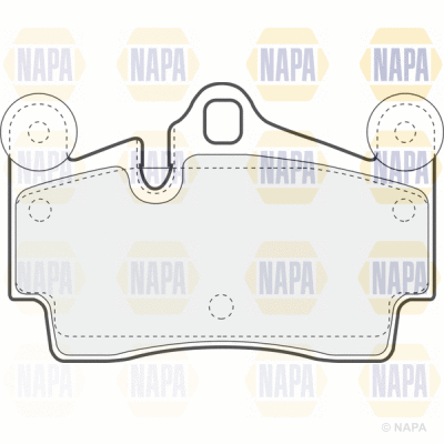 Brake Pad Set, disc brake (PBP7576)