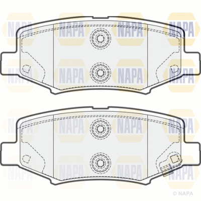 Brake Pad Set, disc brake (PBP7558)