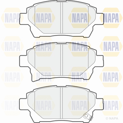 Brake Pad Set, disc brake (PBP7240)