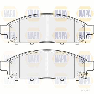 Brake Pad Set, disc brake (PBP7300)