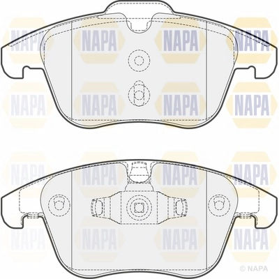 Brake Pad Set, disc brake (NBP1666)