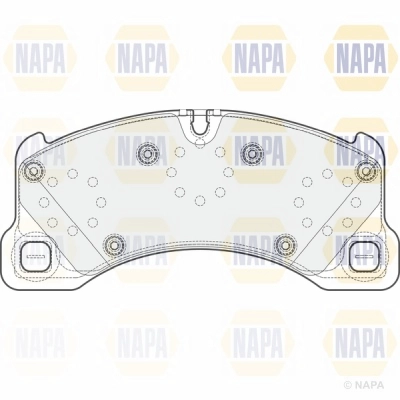 Brake Pad Set, disc brake (NBP1135)