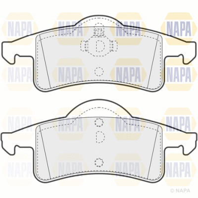 Brake Pad Set, disc brake (PBP7377)