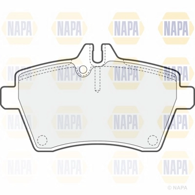 Brake Pad Set, disc brake (NBP1427)