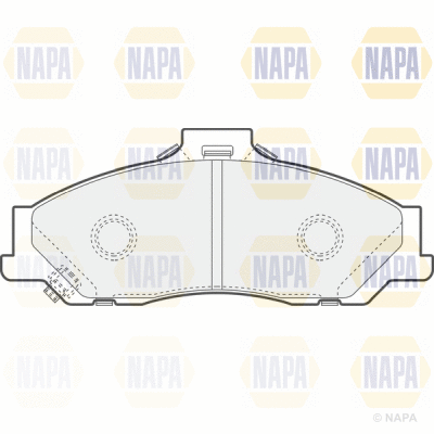 Brake Pad Set, disc brake (PBP7428)