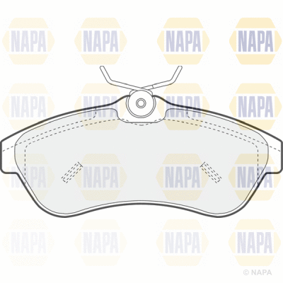 Brake Pad Set, disc brake (PBP7279)