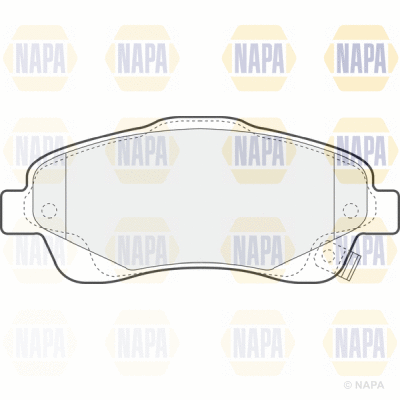 Brake Pad Set, disc brake (PBP7224)