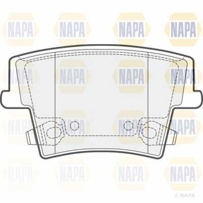 Brake Pad Set, disc brake (PBP7388)