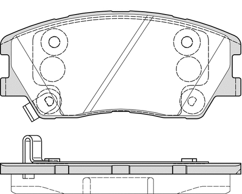 Brake Pad Set, disc brake (PBP7778)