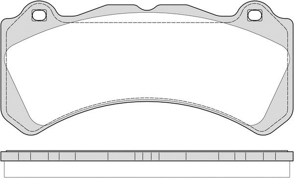 Brake Pad Set, disc brake (PBP7858)