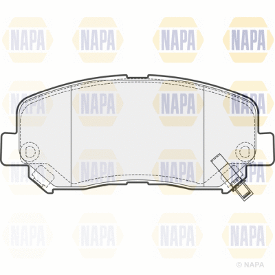 Brake Pad Set, disc brake (PBP7688)