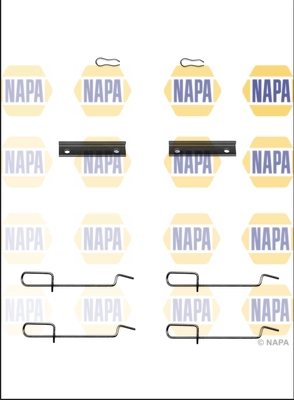 Accessory Kit, disc brake pad (NFK1317)