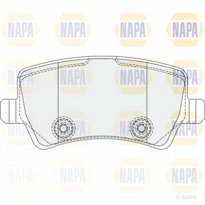 Brake Pad Set, disc brake (NBP1700)