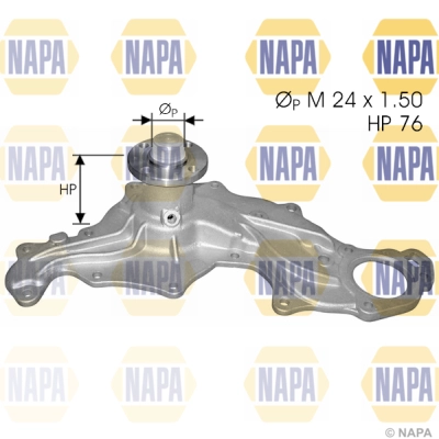 Water Pump, engine cooling (NWP1180)