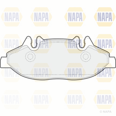 Brake Pad Set, disc brake (PBP7117)