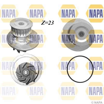 Water Pump, engine cooling (NWP1427)