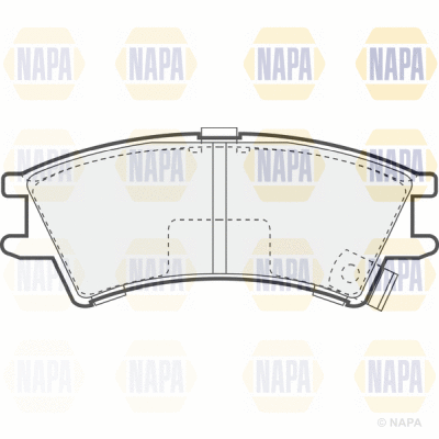 Brake Pad Set, disc brake (PBP7524)