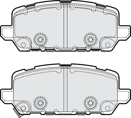 Brake Pad Set, disc brake (PBP7962)