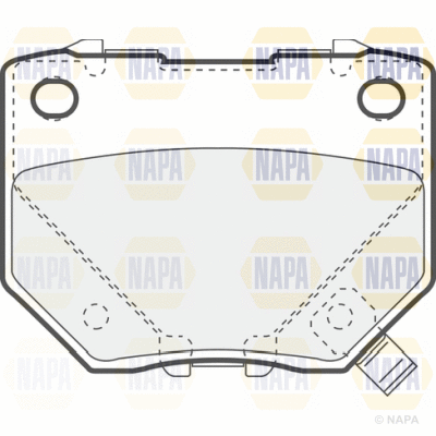 Brake Pad Set, disc brake (PBP7424)