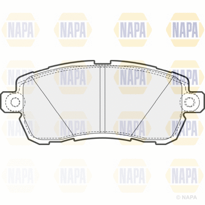 Brake Pad Set, disc brake (PBP7097)