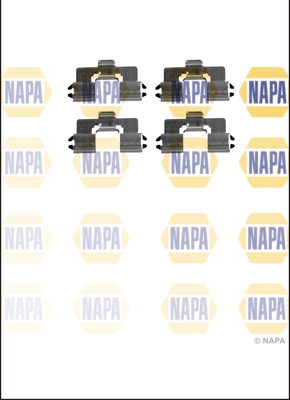 Accessory Kit, disc brake pad (NFK1043)
