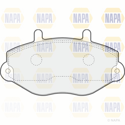 Brake Pad Set, disc brake (PBP7047)