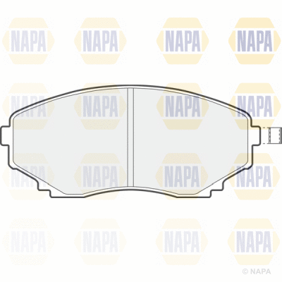 Brake Pad Set, disc brake (PBP7610)