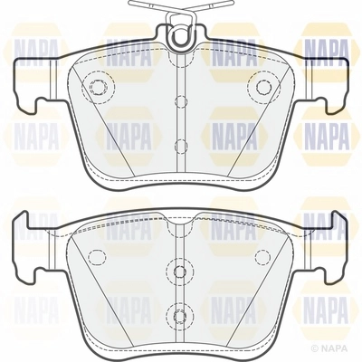 Brake Pad Set, disc brake (NBP1211)