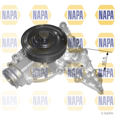 Water Pump, engine cooling (NWP1338)