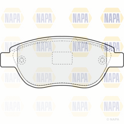 Brake Pad Set, disc brake (PBP7022)