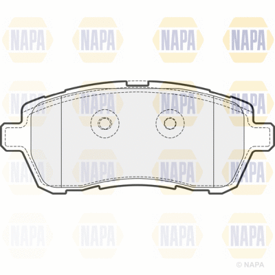 Brake Pad Set, disc brake (PBP7070)
